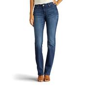 LEE Women's Modern Series Curvy Fit Bootcut Jean with Hidden Pocket, Majestic, 14