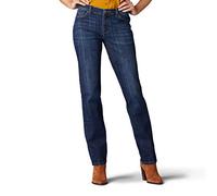 Lee Women's Petite Relaxed Fit Straight Leg Jean