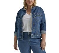 Lee Women's Plus Size Legendary Regular Fit Jacket, Standout, 1X