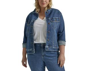 Lee Women's Plus Size Legendary Regular Fit Jacket, Standout, 1X