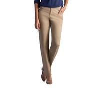 LEE Women's Relaxed Fit All Day Straight Leg Pant, Flax, 12 Long