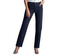 Lee Women's Relaxed Fit All Day Straight Leg Pant, Imperial Blue, 10 Long