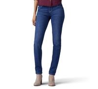 Lee Women's Sculpting Fit Slim Leg Pull On Pantaloni Jean, Expedition, 8 Short