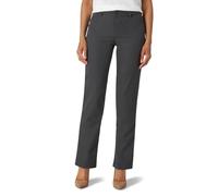Lee Wrinkle Free Relaxed Fit Straight Leg Pant Pantaloni, Grigio, 52/Lungo Donna