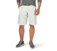 Lee Men's Dungarees New Belted Wyoming Cargo Short, Cadet Gray, 32