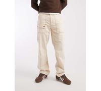 Lee x Crayola - Pantaloni dritti ampi écru in coordinato-Bianco W28 L32