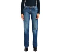 Lee Zoe Straight Jeans Donna New Age Regular Fit Denim Casual Blu