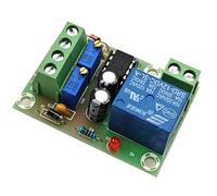 Leeadwaey 12V Modulo di Caricatore Intelligente Alimentazione Scheda Controller Automatica Batteria Ricarica Stop Switch, 50x32x18mm