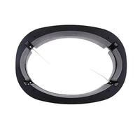 Leeadwaey 2 pezzi 6 "x9" Audio Stereo Speaker Spacer Adattatore Plastica Universale Hollow Pendenza