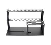 Leeadwaey Cacciavite Organizer Rack Supporto per cacciavite Supporto per vite Vassoio per viti Nero