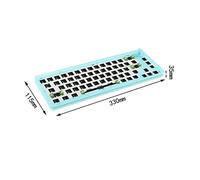 Leeadwaey Kit tastiera hot swap RGB TM680 per tastiere meccaniche cablato blu