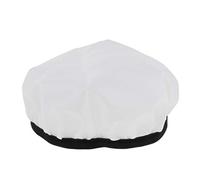 Leeadwaey Morbida copertura bianca del panno del diffusore per riflettore stroboscopico standard dello studio 7"/18cm