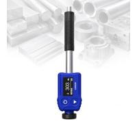 Leeb - Tester portatile di durezza, strumento di prova per metalli ad alta precisione con dispositivo integrato di impatto D, conversione a 7 scale e compensazione automatica degli angoli per acciaio