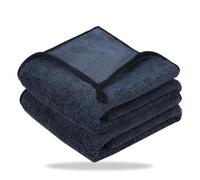 Leebey Total Clean Panno in Microfibra, Asciugatura Rapida Senza Pelucchi Pulizia Micro Fibra, Per Auto, Finestre, Doccia e Cucina (40x60cm, 2 pezzi)