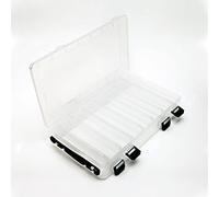 LEEDA Comp-16cm Lures, Lure Case 14 Comp-16 cm Esche Unisex-Adulto, Trasparente, Taglia Unica