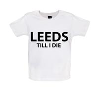 Leeds fino A I Die - T-Shirt / Body - United Regali Bianco Elland Road Ventola