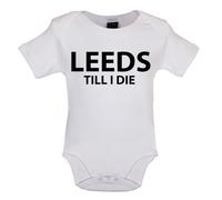 Leeds fino A I Die - T-Shirt / Body - United Regali Bianco Elland Road Ventola