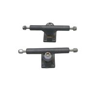 LEEFAI Professinal Fingerboards Trucks - Mini skateboard professionale da 34 mm con asse singolo, con coppe girevoli e dadi autobloccanti (metallo grezzo)