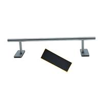 Leefai - Rotaie per tastiera, 28 x 5,5 cm, in acciaio inox, per tastiera, rampe e parcheggi
