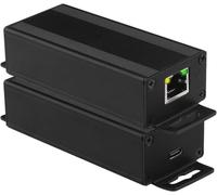 Leehitech Iniettore PoE Gigabit da 90 W, 802.3af/at/bt PoE+ + adattatore standard da non PoE a PoE, Plug & Play, prolunga del segnale da 100 metri per applicazioni audio commerciali/IoT/Smart Home