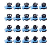 LEEINTO 10/20/30/50Pcs Clip di Tubo Morsetto Incorporato Bowden Accoppiamento per Metallo V6 Dissipatore di Calore Hotend Tubo 4 Millimetri Pinza Estrusore Connettore