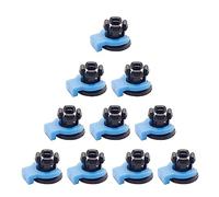 LEEINTO 10/20/30/50Pcs Clip di Tubo Morsetto Incorporato Bowden Accoppiamento per Metallo V6 Dissipatore di Calore Hotend Tubo 4 Millimetri Pinza Estrusore Connettore
