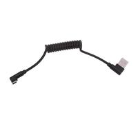 LEEINTO Cavo di Ricarica Rapida da 60 W Cavo di prolunga USB A a Micro USB a Spirale Flessibile Cavo di sincronizzazione Dati 480 Mbps per Telefono Cellulare