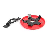 LEEINTO Piastra per erbacce con doppio uso per tagliaerba per testa tagliaerba, tagliaerba, tagliaerba, tagliaerba, tagliaerba, tagliafili, tagliafili