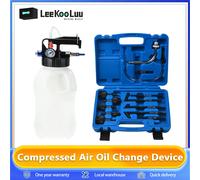 Leekooluu 10L trasmissione pneumatica strumento di riempimento dell'olio Dispenser cambio Kit estrattore di fluido pompa di ricarica dell'olio con adattatore ATF