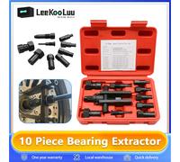 LeeKooLuu 10pcs estrattore per cuscinetti estrattore per attrezzi per la rimozione dei cuscinetti del motociclo con scatola kit estrattore per cuscinetti interni per moto
