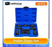 Leekooluu 10pcs universale moto ATV ciclomotore volano estrattore Set strumento di riparazione per moto bici Honda Suzuki Bosch Kawasaki