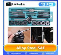 LeeKooLuu Set di chiavi metriche da 20 pezzi, set di chiavi e matrici, dadi, bulloni, utensili manuali in lega di metallo, scatola di immagazzinaggio