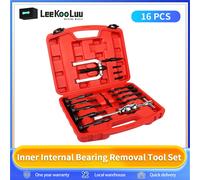 Leekooluu Set di estrattori per cuscinetti da 16 pezzi Set di strumenti per la rimozione di cuscinetti interni ciechi