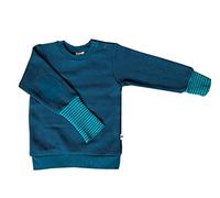 Leela Cotton Sweatshirt, Donaublau Maglia di Tuta, Blau-Donau, 116 Ragazzi Unisex