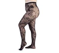 LEELA LAB, Collant Donna Curvy a Rete Made in Italy, Calze a Rete Taglie Forti dalla 46 alla 60, con Diverse Trame e Colori, Ideali per Ogni Occasione