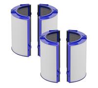 Leemone True HEPA+filtro ai carboni attivi di ricambio per Dyson PH01 PH02 PH03 HP06 TP06 HP07 TP07 HP09 TP09 TP09 360° Combi Glass Purificatori d'aria (blu)