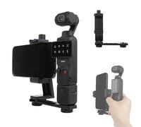 Leenconghui Supporto per telefono per DJI Osmo Pocket 3, accessori di espansione per supporto cellulare con foro filettato da 1/4" utilizzato con treppiede e asta di estensione