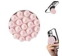 Leeneen Forte supporto magnetico con ventosa per telefono, compatibile con Mag-Saf, supporto ad anello con cavalletto, presa sicura per la visualizzazione a mani libere, per iPhone e telefoni Android