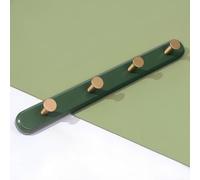 Leeonway Appendiabiti da Parete,Legno Attaccapanni Muro Scaffale Appendiabiti,Attaccapanni da Parete,Appendiabiti bambù,Conservazione Facile E Veloce,per Cameretta,Ingresso,Cucina,Bagno