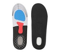 LeeQinersw 1 Paio di Solette Ortopediche con Supporto per L'arco, Cuscino in Gel per L'assorbimento Degli Urti, Nero