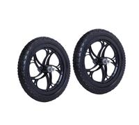 LeeQinersw 1 Sostituzione della Ruota Bici da Set per L'allenamento in Bicicletta, Non Infiammabile, 12 Pollici, Ruota a Fiori di Prugna