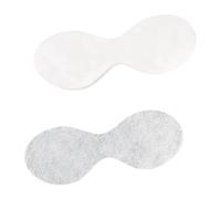 LeeQinersw 100 Pezzi di Carta per La Cura Degli Occhi in Tessuto Non Tessuto, Accessori Monouso Leggeri, Traspiranti, Fai Da Te, per La Cura Degli Occhi, Nessun Buco Seta, 21 Cmx7.5 Cm