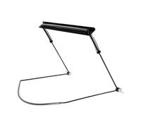 LeeQinersw 24 buchi Porta del collo ', supporto per bocche, tutore per il collo 'arpa per le prestazioni, Nero