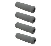 LeeQinersw 4x Impugnature in schiuma per manubrio, comode impugnature di ricambio per manubrio della bicicletta, bici da corsa per bambini, Grigio, 1.9 Cm X 3.3 Cm X