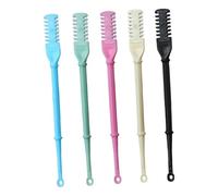 LeeQinersw 5 Pezzi Tagliapeli Nasale Manuale a Doppia Testa con Pulisciorecchie per Uomini E Donne Design Compatto E Portatile Materiale in PP E Acciaio Inossid