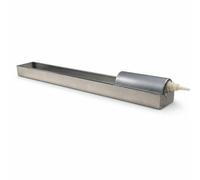 LeeQinersw Abbeveratoio Automatico per Pollame Abbeveratoio Galline Acqua con Galleggiante in Acciaio Inossidabile con Tubo E Raccordi Rifornimento, 80cm, Senza Coperchio Divisorio