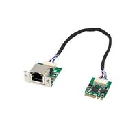 LeeQinersw Adattatore Ethernet Gigabit per Computer Desktop, velocità Pratiche 2.5G/1000/100Mbps, Chiave M2 AE