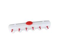 LeeQinersw Alimentatore di bevande di agnello, secchio per alimentazione per alimentazione allevamento di bestiame agricola per cucciolo, 12 Testa a Due Lati