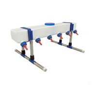 LeeQinersw Allattatrice con Tettarelle Ermetico, Style to 2 | Capacità 9 Litri, Multitettarella, Secchio Allattamento con Tettarelle, per Allevamento, Fattoria, Allevatori