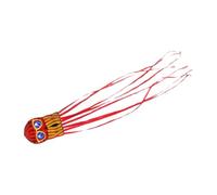 LeeQinersw Aquilone a Forma di Polpo per Bambini, Giocattolo Facile da Far Volare per Giocare All'aperto, Rosso